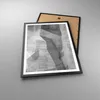 Gerahmtes Poster - Schwarzer Rahmen - Beton Wand Grau - Produktbild-Vorschau 3