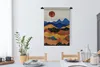 MuchoWow® Wandteppich Wandbehang Blau - Gold - Marmor 60x90 Produktbild-Vorschau 3