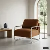 sweeek - Vintage-Sessel mit verchromtem Gestell und Produktbild-Vorschau 6