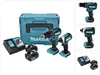 Makita DLX 2283 TJ Akku Combo Kit DHP 485 Akku Produktbild-Vorschau 1