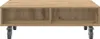 vidaXL Beistelltisch mit Rädern Artisan-Eiche 90 x 50 x 30 Produktbild-Vorschau 5
