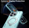 Dual Layer Hülle für iPhone 16 Pro Metall Ring Ständer Produktbild-Vorschau 6