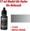 Vallejo 71.073, Schwarz, Acrylfarbe, Flüssigkeit, 17 ml, 1 Produktbild-Vorschau 3
