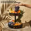 Étagère à fruits eluno, corbeille à pain ronde à deux Voir les images du produit 4