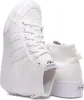 Frauen Schuhe Adidas Nizza Platform High-Top-Trainer weiß Produktbild-Vorschau 10