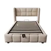 Polsterbett 90x200cm, Jugendbett, Einzelbett, Bett mit Produktbild-Vorschau 12