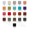 A grid of color swatches with German labels and codes. Produktbild-Vorschau