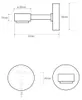 Mydlenka Bemeta Omega, magnetisch, chroom Productafbeelding-voorbeeld 2