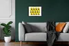 MuchoWow® MuchoWow® Gerahmtes Poster Katze - Muster - Gelb Produktbild-Vorschau 8