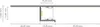 LED Trockenbauprofil mit Schattenfuge 2m EXO-T4_11 (11 mm) Produktbild-Vorschau 2