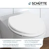 SCHÜTTE MDF WC sedátko, WC poklop s dřevěným jádrem, WC Náhled obrázku produktu 15