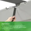 Leco Aluminium Pergola mit Faltdach lichtgrau 4 x 3 m Produktbild-Vorschau 4