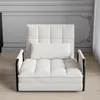 UnboxG Sofa-Bett Beige aus Lammfell, 5-fach verstellbar, Produktbild-Vorschau 1