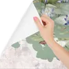 Muralo Vlies Fototapete SEEROSEN Blätter Blumen Beton Produktbild-Vorschau 3