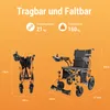 Elektrorollstuhl faltbar, leichter Faltrollstuhl mit Produktbild-Vorschau 8
