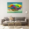 Bilder auf glas - Abstraktion Natur - 100x70cm - Glasbilder Produktbild-Vorschau 7