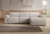 AX LIVING Canapé en L Didim mini taupe, largeur 310 cm, Voir les images du produit 2