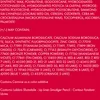 The image contains ingredient and product information on a red background. Anteprima dell’immagine prodotto