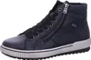 A single blue high-top sneaker is shown against a white background. Produktbild-Vorschau