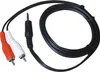 3,5mm-Klinke auf Cinch-Adapterkabel HOLLYWOOD 1,5m Produktbild-Vorschau 2