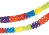 Papstar Papiergirlande Ø 11,5 cm · 4 m farbig, 12 Stück Produktbild-Vorschau 1