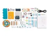 An overhead view of an electronics starter kit laid out on a white background. Podgląd zdjęcia produktu