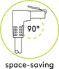 Goobay CAT 6A Patchkabel 1x 90° gewinkelt, S/FTP (PiMF), Produktbild-Vorschau 2