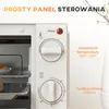 Mini piekarnik HOMCOM 9 l 750 W 100-230°C 60 min. Timer z Podgląd zdjęcia produktu 7