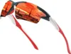 J&W Lunettes de soleil de sport pour homme Shparta Orange Voir les images du produit 11