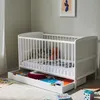 Babybett Kinderbett 70x140 cm mit Schublade und Matratze Produktbild-Vorschau 6