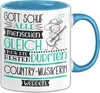 Country-Musikerin Geschenk Becher Tasse Gott Schuf Alle Produktbild-Vorschau 1