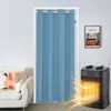 Blackout Door Curtain Thermo Eyelet Curtain Cold Protection Náhled obrázku produktu 7