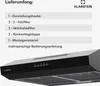 Klarstein Contempo 60, okap, 60 cm, podszafkowy, 200 m³/h, Podgląd zdjęcia produktu 17