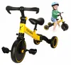 Trike Fix Mini Triciclo da fondo 3 in 1 con pedali Giallo Anteprima dell’immagine prodotto 5
