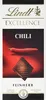 The image shows the front packaging of a Lindt Excellence Chili chocolate bar. Produktbild-Vorschau