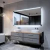 Kúpelnové zrkadlo s LED osvetlením - Riga - 190 cm - 80 cm Náhľad obrázku produktu 4
