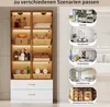 Flieks Badezimmerschrank mit Lichtleiste, 170cm hoch, Produktbild-Vorschau 2