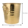 Bar EIS Eimer Bier 5L Cocktail Wein EIS Wanne Goldene Wein Produktbild-Vorschau 2