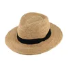 Fiebig Strohhut Traveller Raffia mit Ripsband Beige Gr. 59 Produktbild-Vorschau 1
