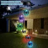 Solar-Windspiel, Eulenform, LED-Solar-Windspiel-Lampe, Produktbild-Vorschau 5