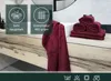 6er Set Handtücher, 50x100 cm, 100% Baumwolle, rot Produktbild-Vorschau 3