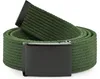 Ladeheid Herren Gürtel Stoffgürtel P10(Khaki-Schwarz, 120 Produktbild-Vorschau 1