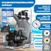 KESSER® Sandfilter Sandfilteranlage + 800g Filterbälle Produktbild-Vorschau 2