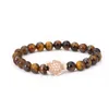 Mode Uni Schildkröte Naturstein Perlen Charm Armband Produktbild-Vorschau 7