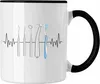 Trendation - Zahnarzt Herzschlag Tasse Geschenk für Produktbild-Vorschau 1