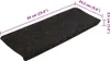 vidaXL Samolepicí podložky pod schody 15 ks 65x24,5x3,5 cm Náhled obrázku produktu 8