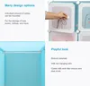 Intirilife Kleiderschrank DIY Steckregal mit 12 Türen für Produktbild-Vorschau 3