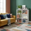 ModernHome S-20 Stojací regál, 3 úrovně, 87 x 24 x 87 cm, Náhled obrázku produktu 4