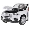 BMW X6 Metallmodellauto im Maßstab 1:32, weiß, SUV, mit Produktbild-Vorschau 9