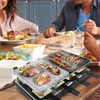 XINZI 1400W Raclette Grill – stolný gril pre 8 osôb,  Náhľad obrázku produktu 8